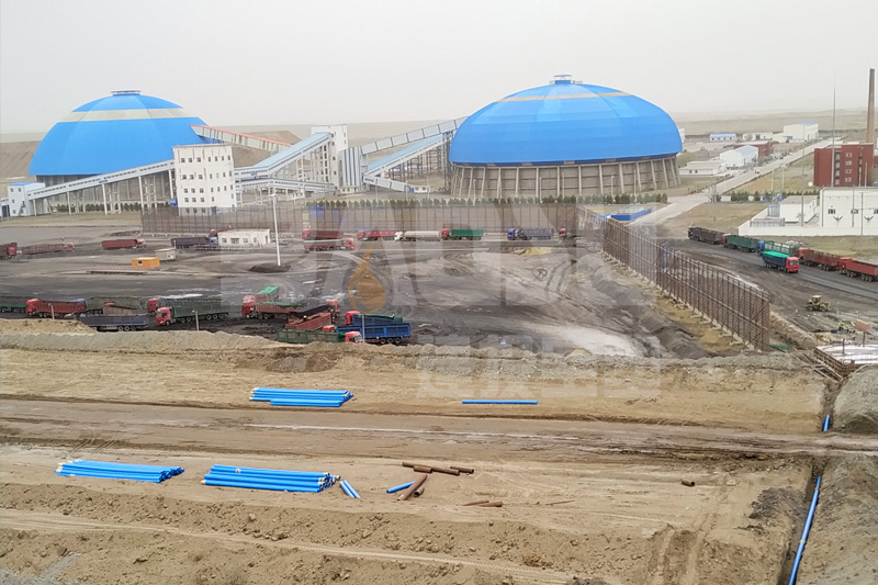 內蒙古礦山集團PVC-O管綠化工程